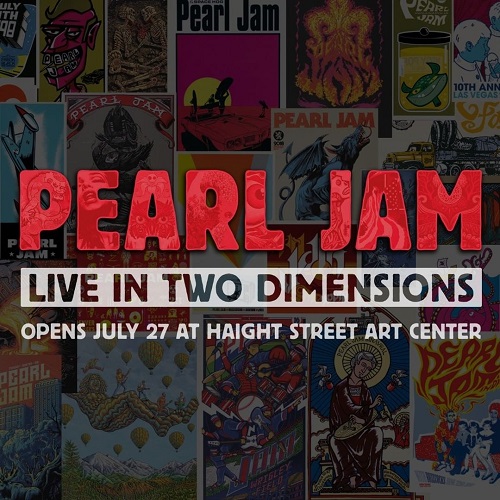 Pearl Jam in Posters: A Gallery of Illustrated Tour Art